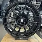 17 İnç Sparco Tarmac Black Jant 5x100 ET35 (Parlak Siyah)